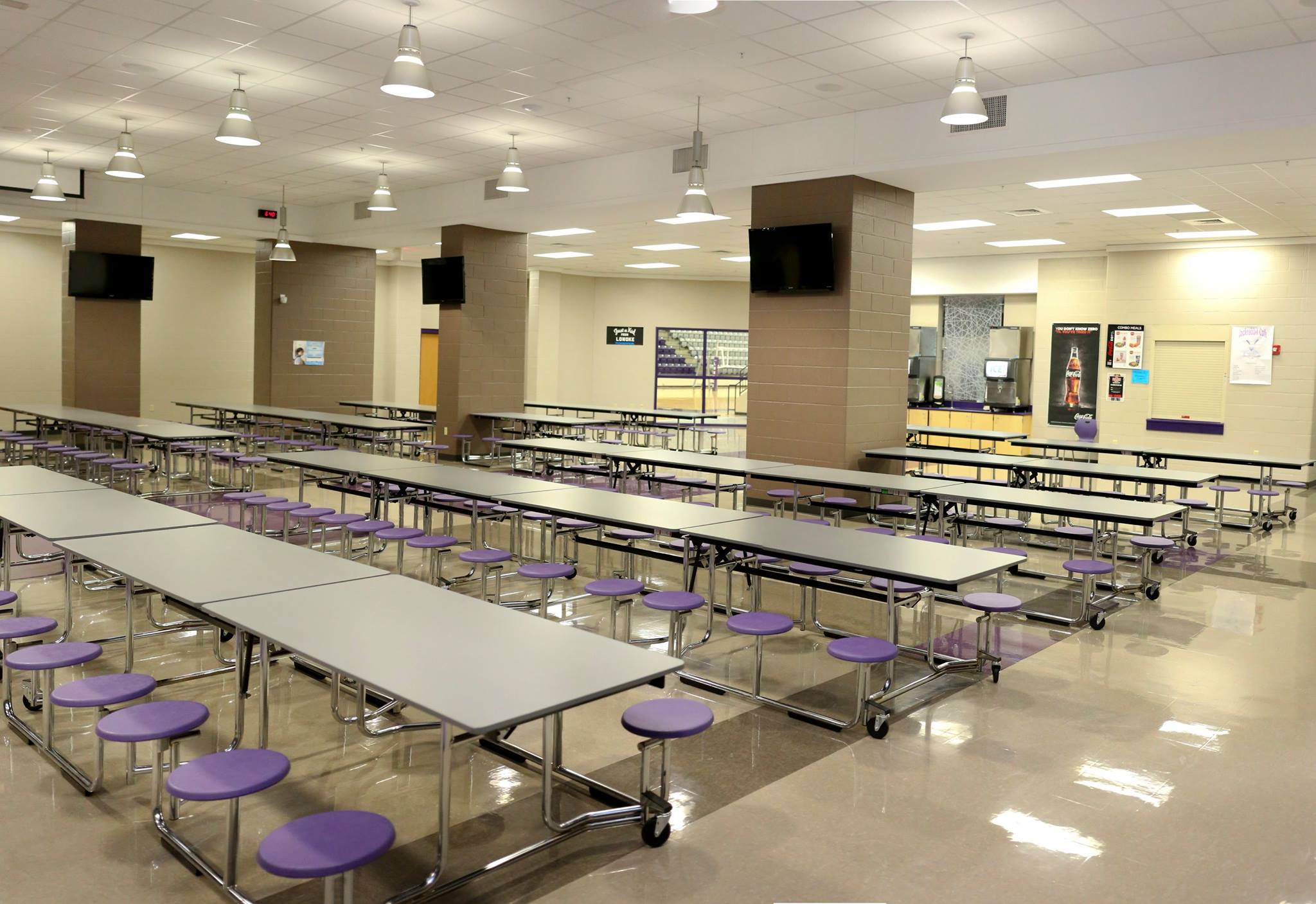 high school cafeteria