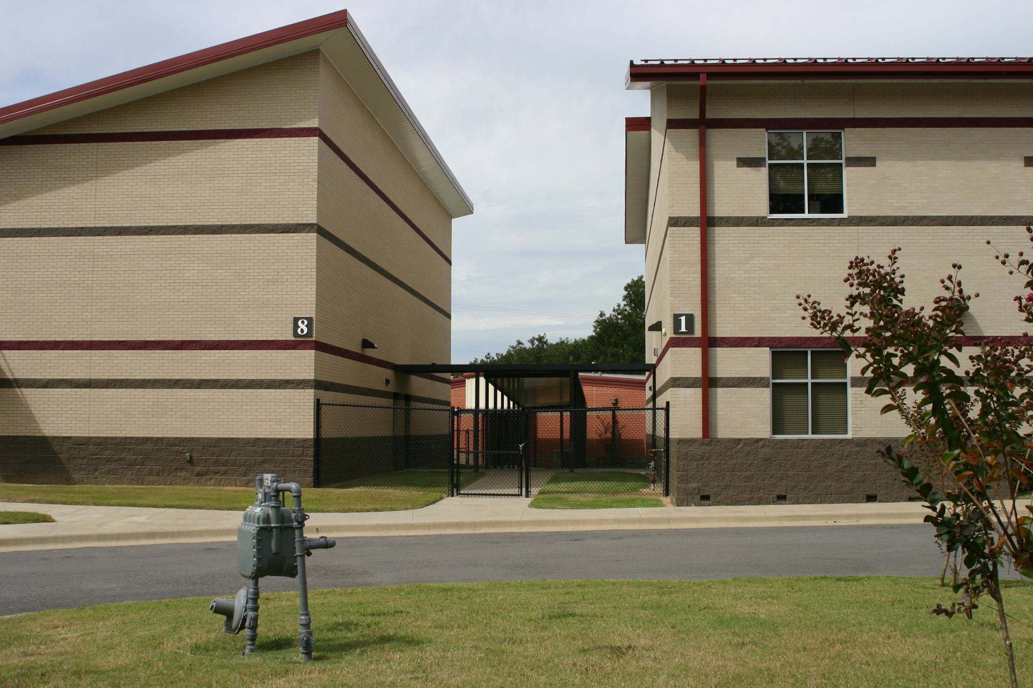 high school exterior