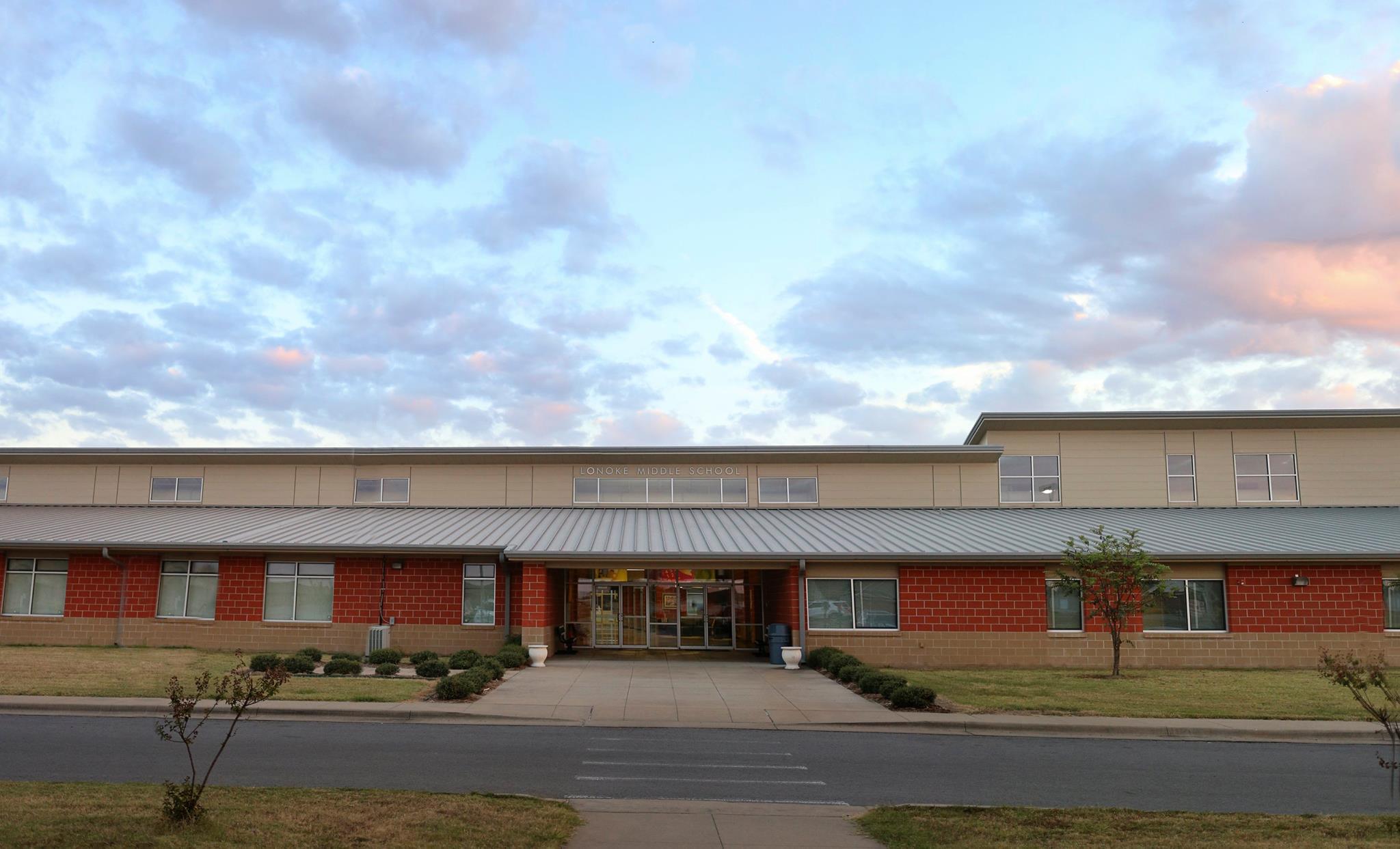 exterior of lonoke middle school