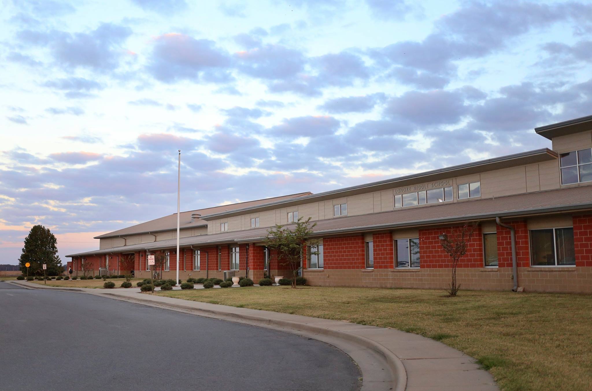 exterior of lonoke middle school